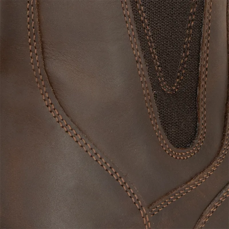 Fonte Verde Luso Ladies Zip Paddock Boot Chocolate-7